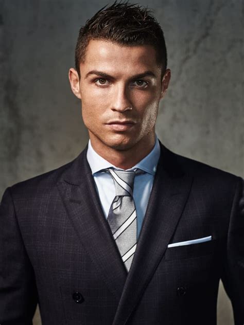 ronaldo wearing suit.